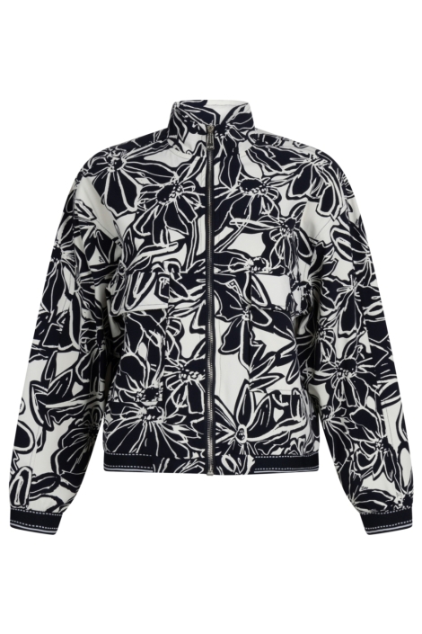 Zoso blauwe dames vest | Vooraanzicht