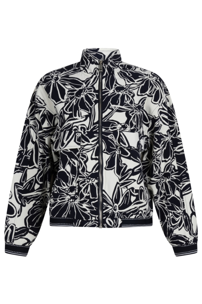 Zoso blauwe dames vest | Vooraanzicht