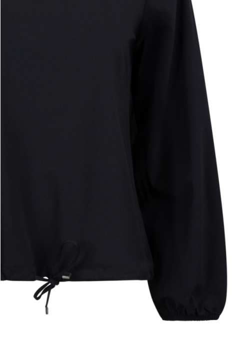 Zoso blauwe dames blouse | Close up