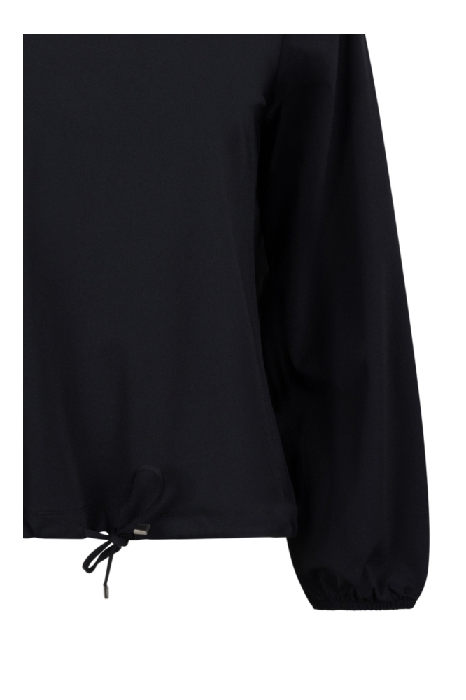 Zoso blauwe dames blouse | Close up