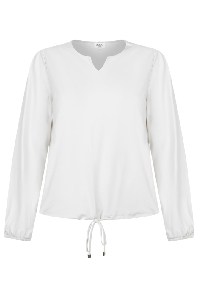 Zoso witte dames blouse | Vooraanzicht