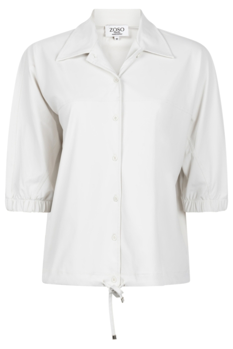 Zoso beige dames blouse | Vooraanzicht