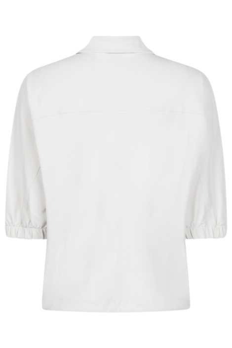 Zoso beige dames blouse | Achteraanzicht