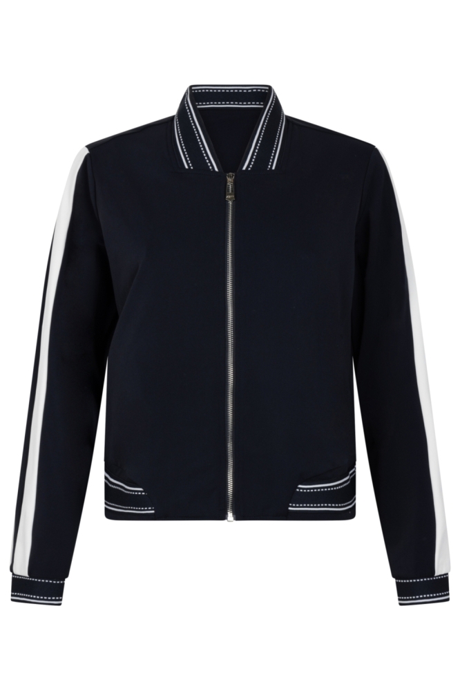 Zoso blauwe dames vest | Vooraanzicht