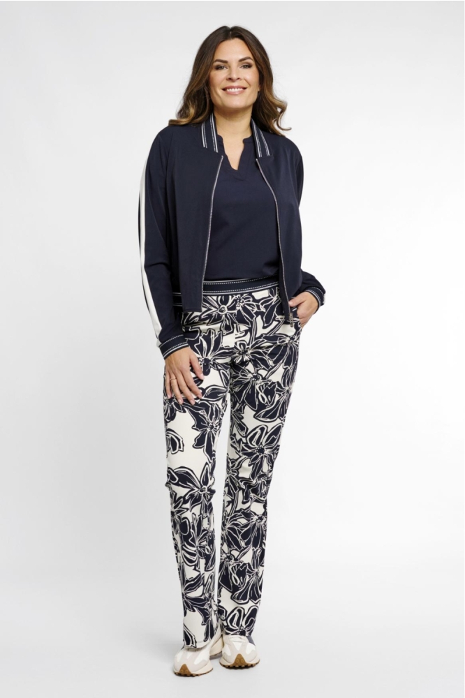 Zoso blauwe dames vest | Model