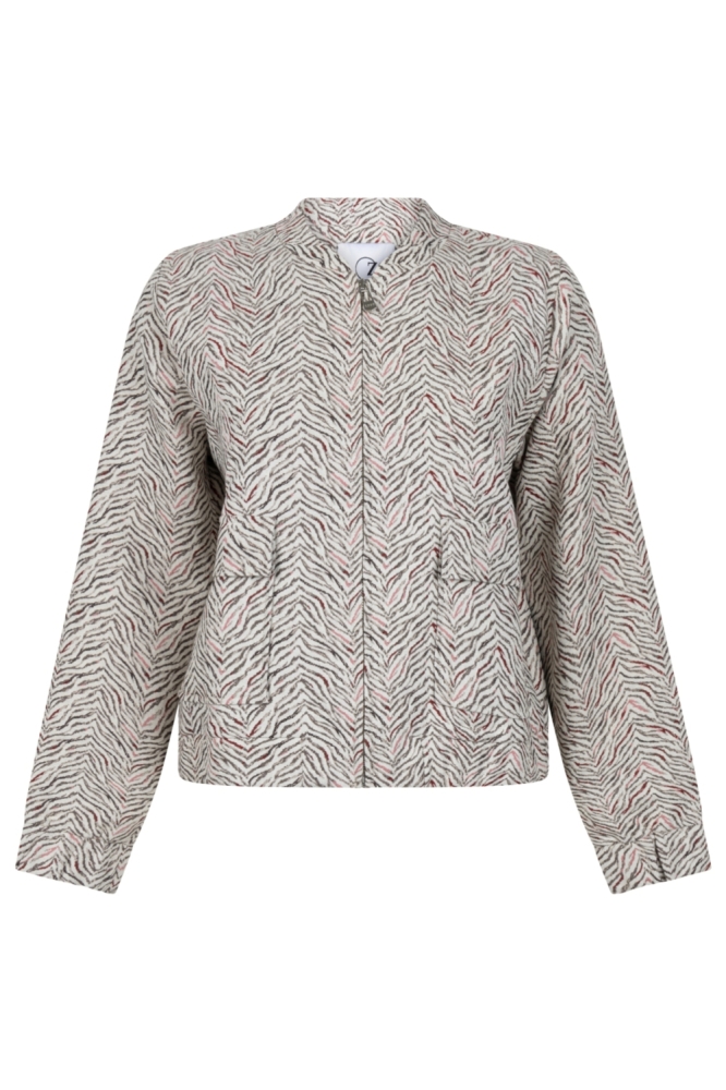 Zoso beige dames vest | Vooraanzicht