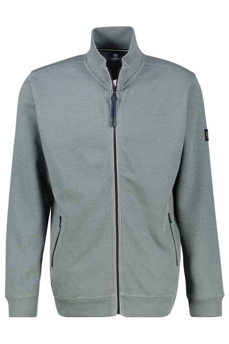 Lerros groene heren vest | Vooraanzicht