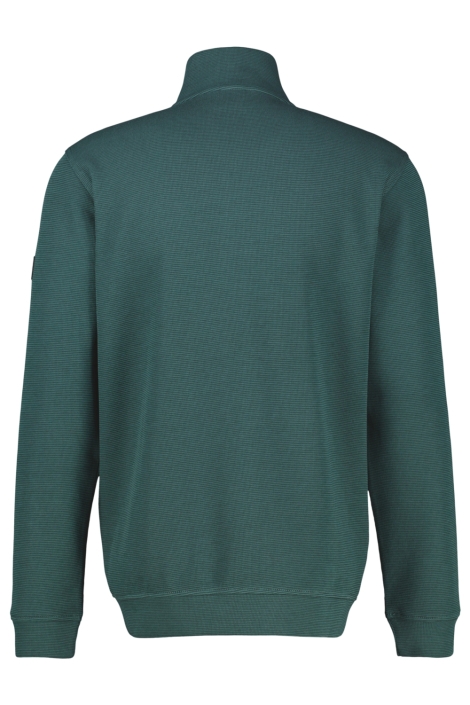 Lerros groene heren vest | Achteraanzicht