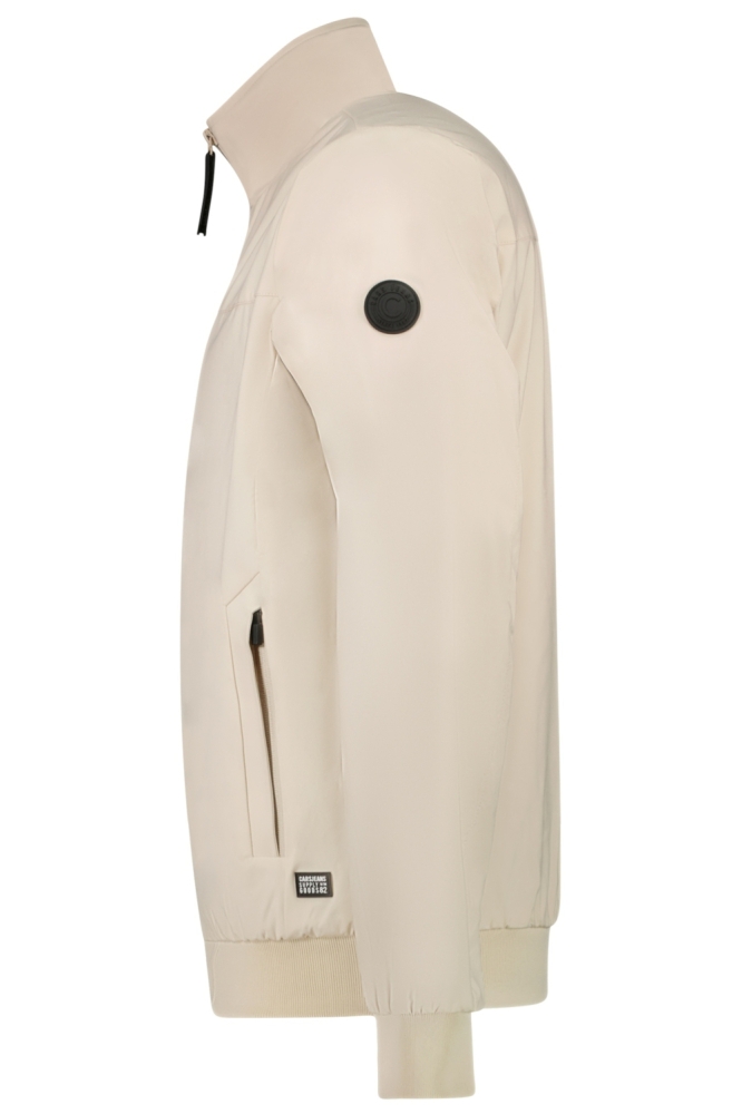 Cars beige heren jas | Zijaanzicht