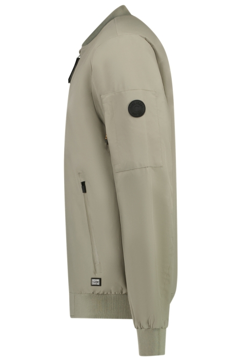 Cars groene heren jas | Zijaanzicht