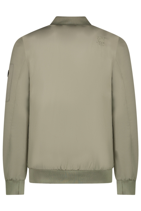 Cars groene heren jas | Achteraanzicht