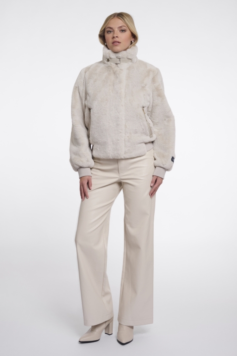 Rino & Pelle beige dames jas | Model