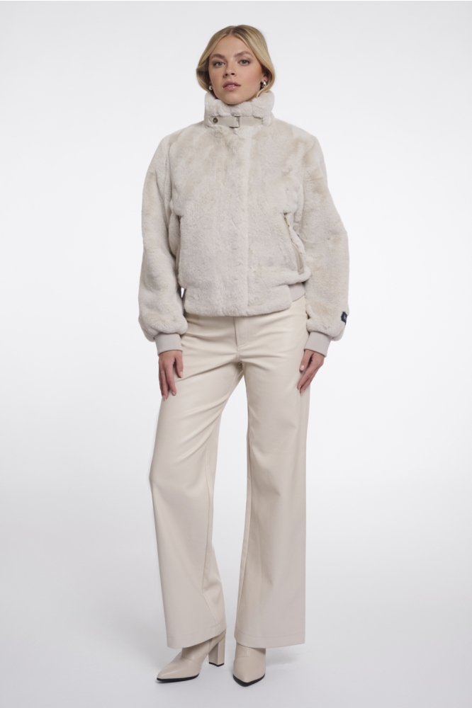 Rino & Pelle beige dames jas | Model