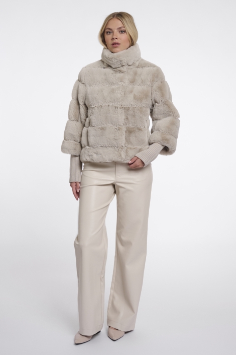 Rino & Pelle beige dames jas | Model