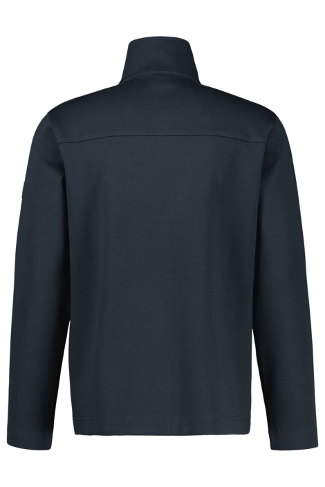 Lerros blauwe heren vest | Achteraanzicht