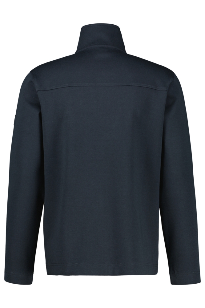 Lerros blauwe heren vest | Achteraanzicht