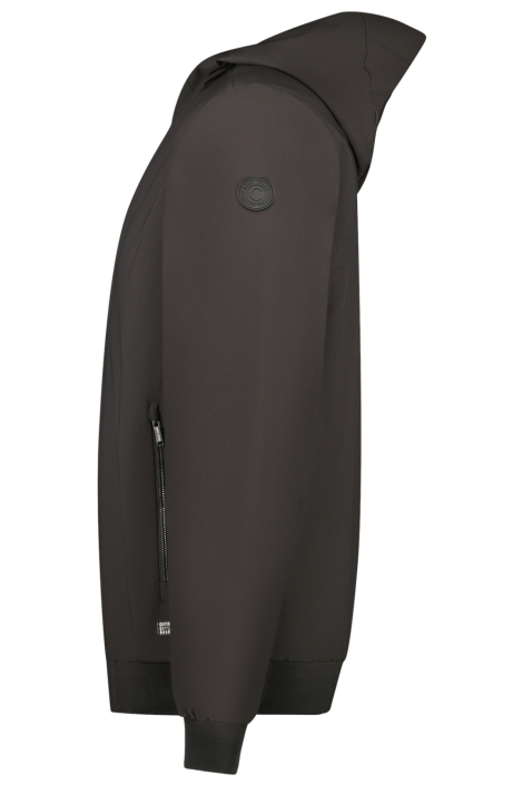 Cars zwarte heren jas | Zijaanzicht