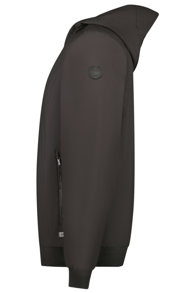 Cars zwarte heren jas | Zijaanzicht