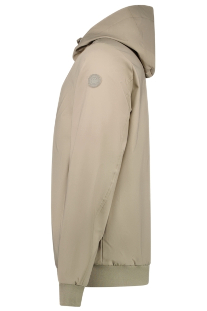 Cars groene heren jas | Zijaanzicht