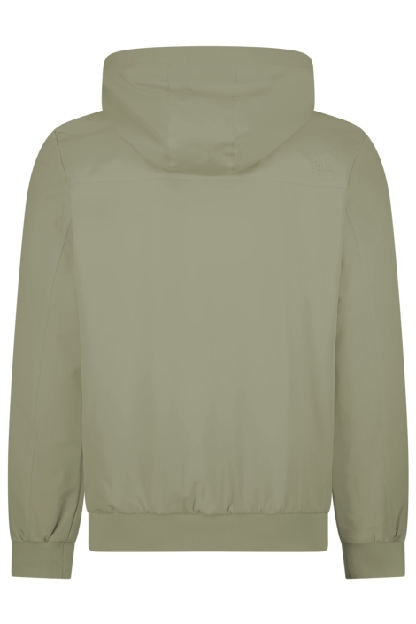 Cars groene heren jas | Achteraanzicht