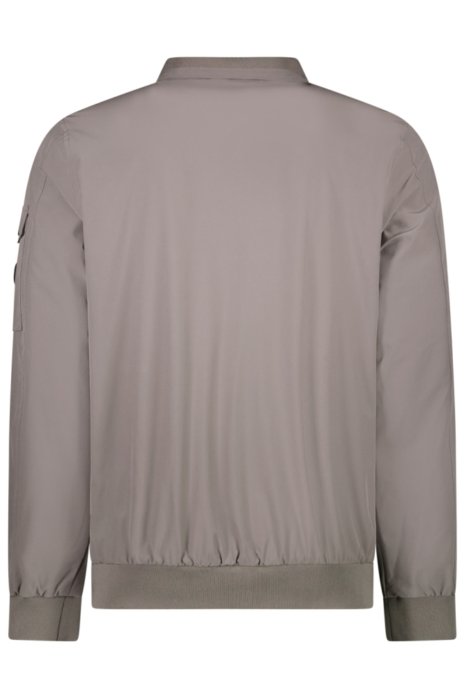 Cars taupe heren jas | Achteraanzicht