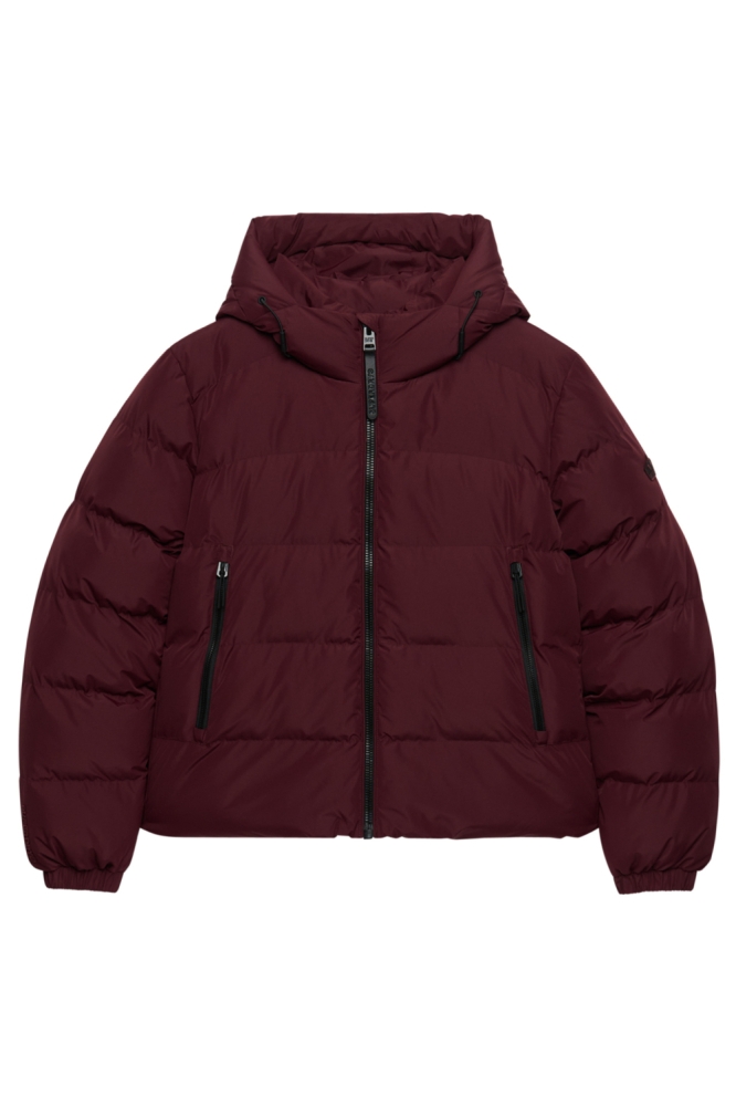 Superdry bordeaux dames jas | Vooraanzicht