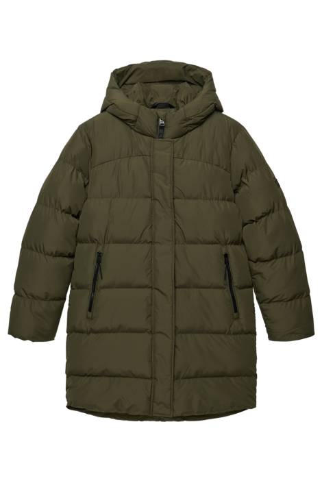 Superdry groene dames jas | Vooraanzicht
