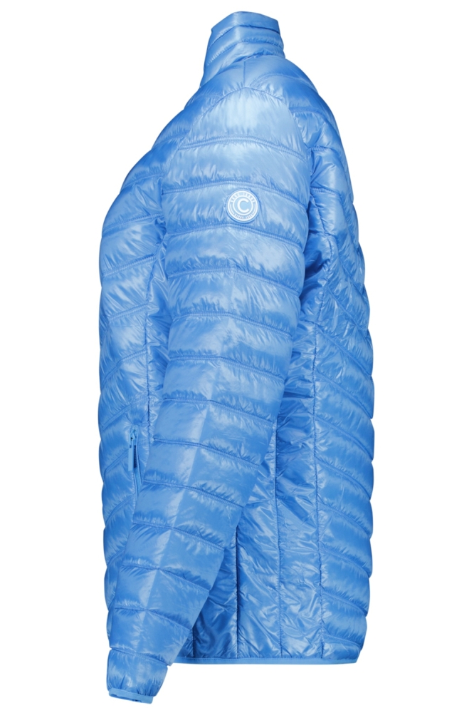 Cars blauwe dames jas | Zijaanzicht