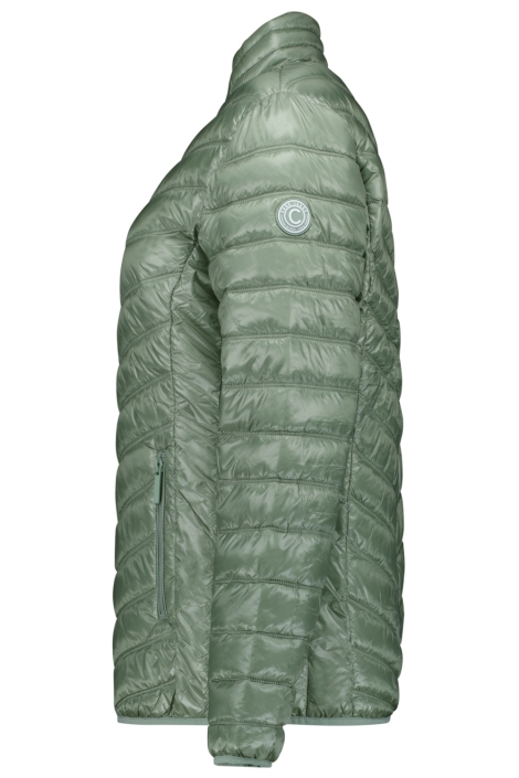 Cars groene dames jas | Zijaanzicht