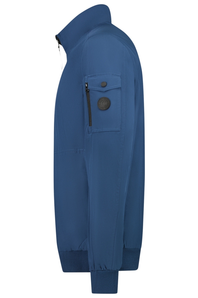 Cars blauwe heren jas | Zijaanzicht