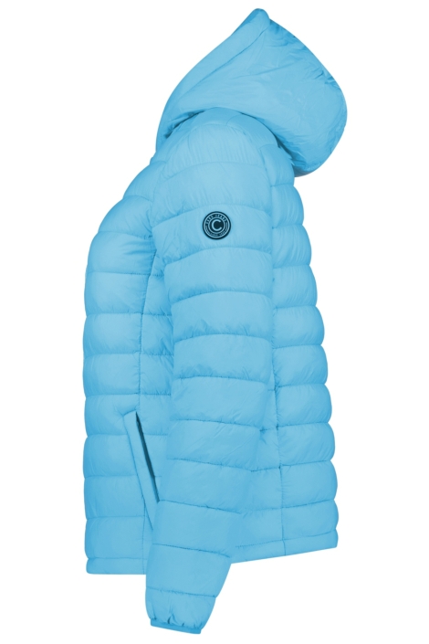 Cars blauwe dames jas | Zijaanzicht