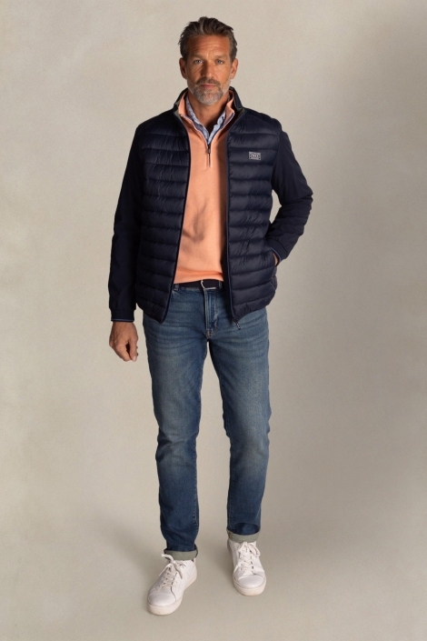 NZA blauwe heren jas | Model