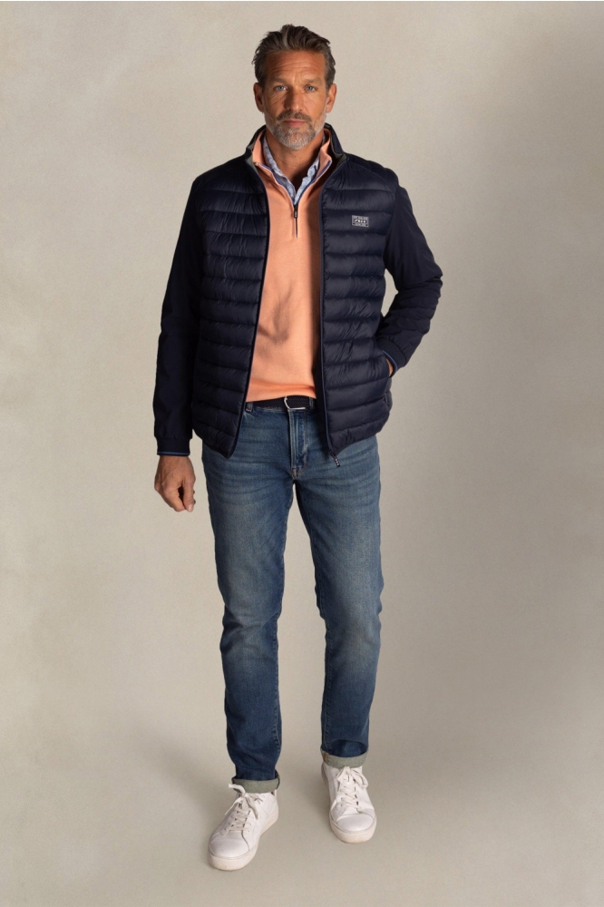 NZA blauwe heren jas | Model