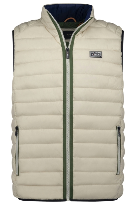 NZA beige heren jas | Vooraanzicht