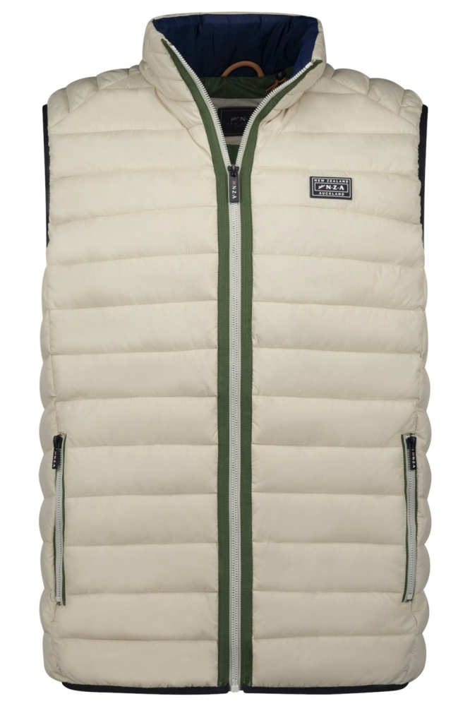 NZA beige heren jas | Vooraanzicht