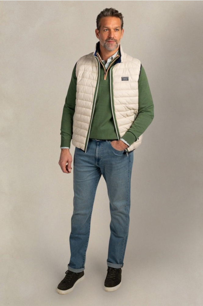 NZA beige heren jas | Model