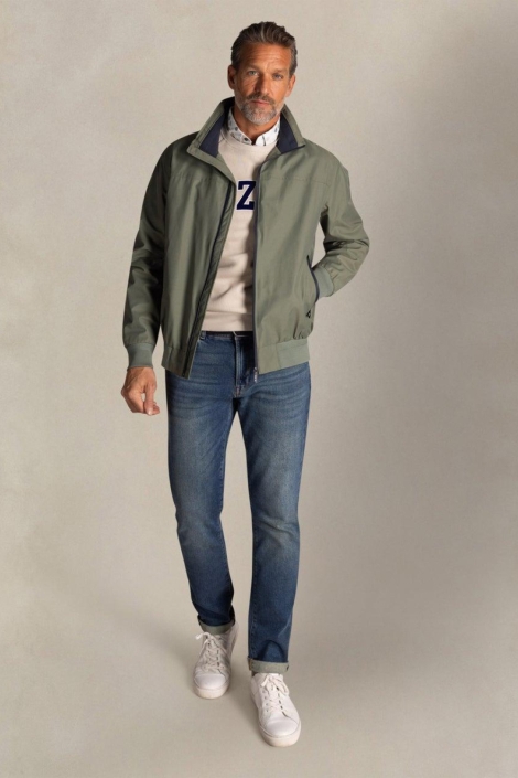 NZA groene heren jas | Model