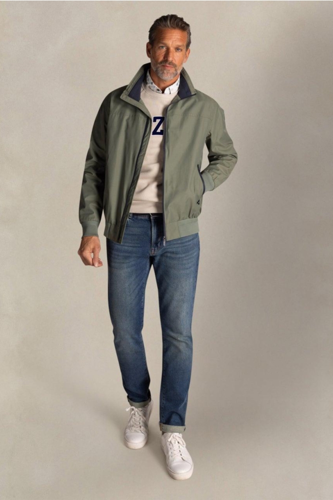 NZA groene heren jas | Model