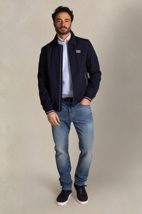 NZA blauwe heren jas | Model