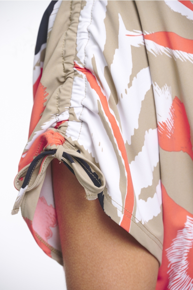 Zoso groene dames blouse | Close up