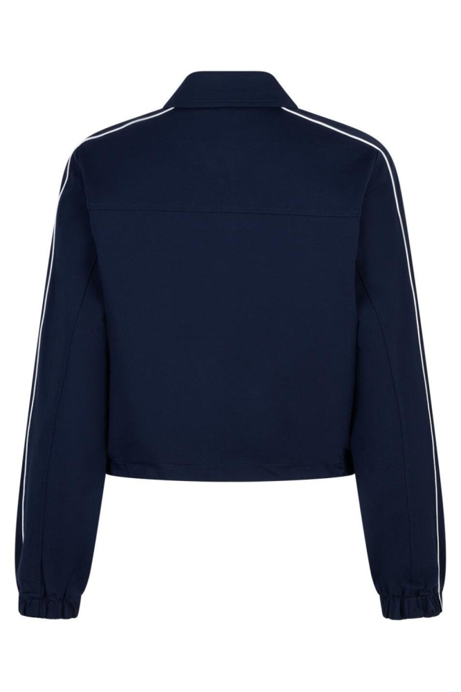 Red Button blauwe dames blazer | Achteraanzicht