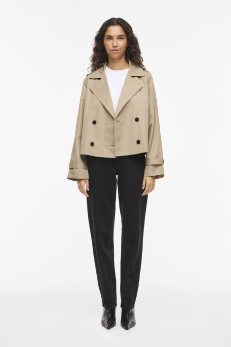 Vila camel dames jas | Model