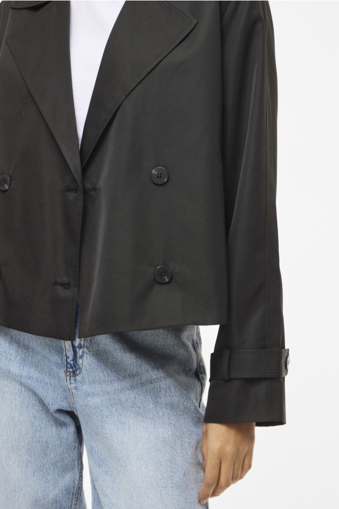 Vila zwarte dames jas | Unique Selling Point