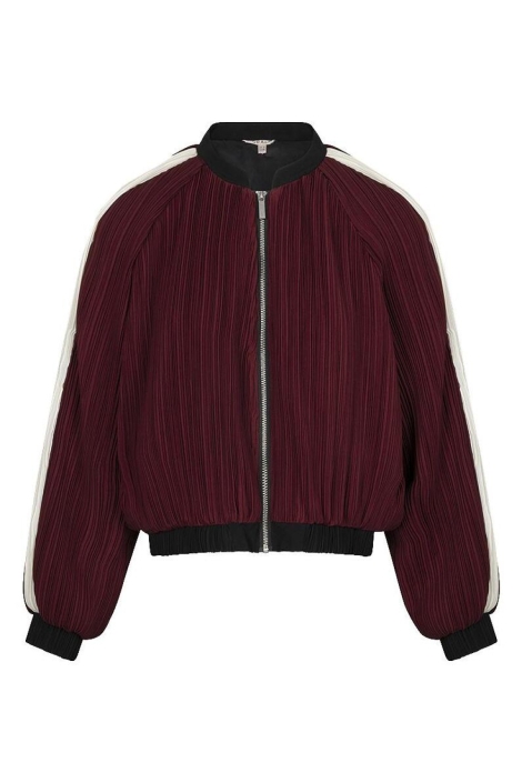 EsQualo bordeaux dames jas | Vooraanzicht