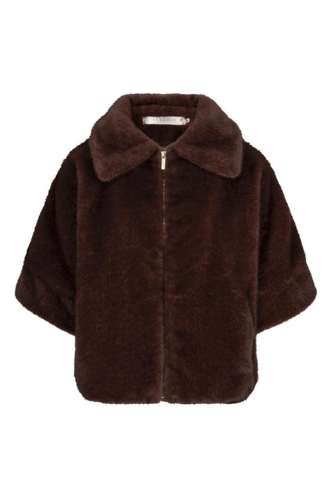 EsQualo bordeaux dames jas | Vooraanzicht