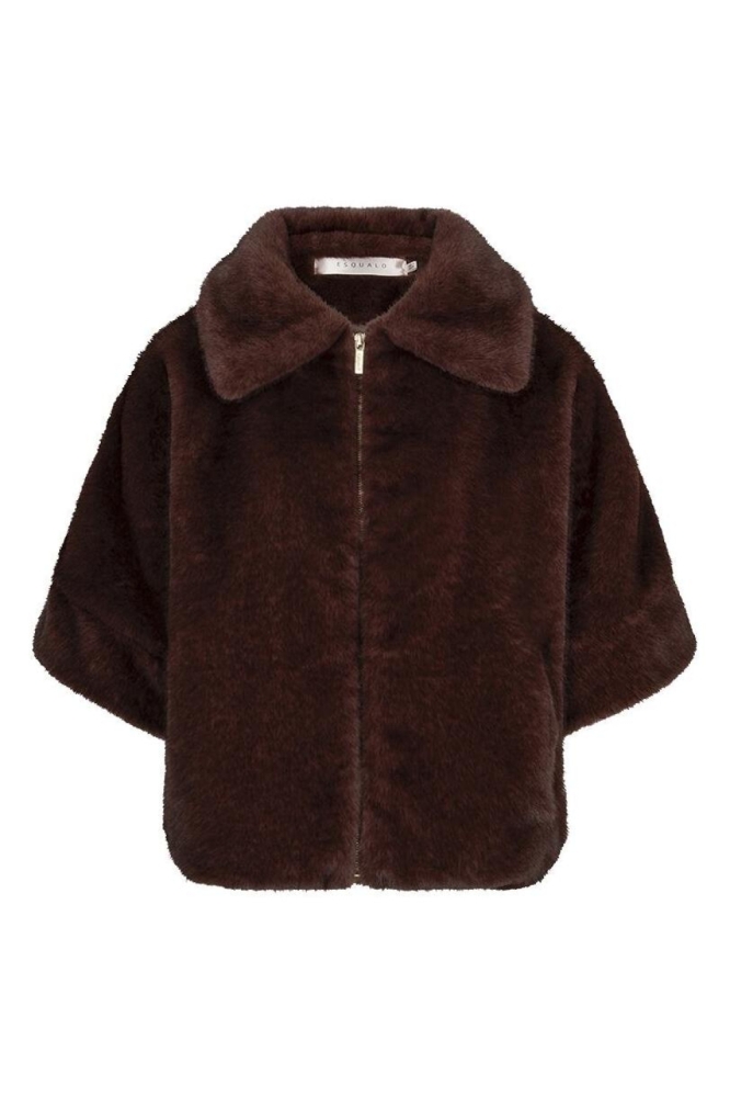 EsQualo bordeaux dames jas | Vooraanzicht