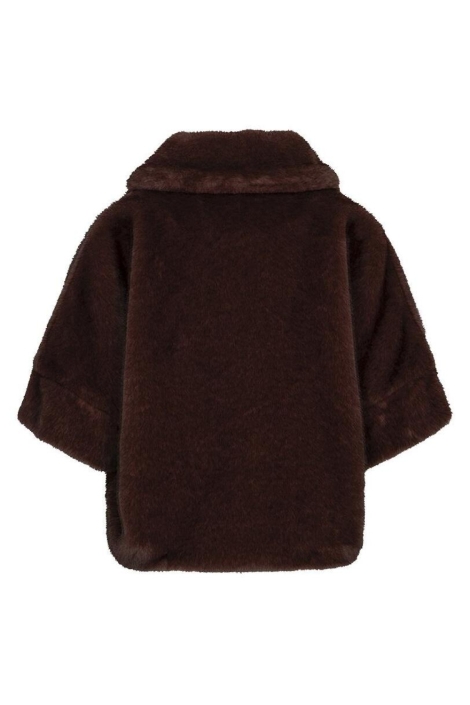 EsQualo bordeaux dames jas | Achteraanzicht