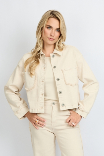Fluresk Jas SURI JACKET 26ZNF02 014 SAND
