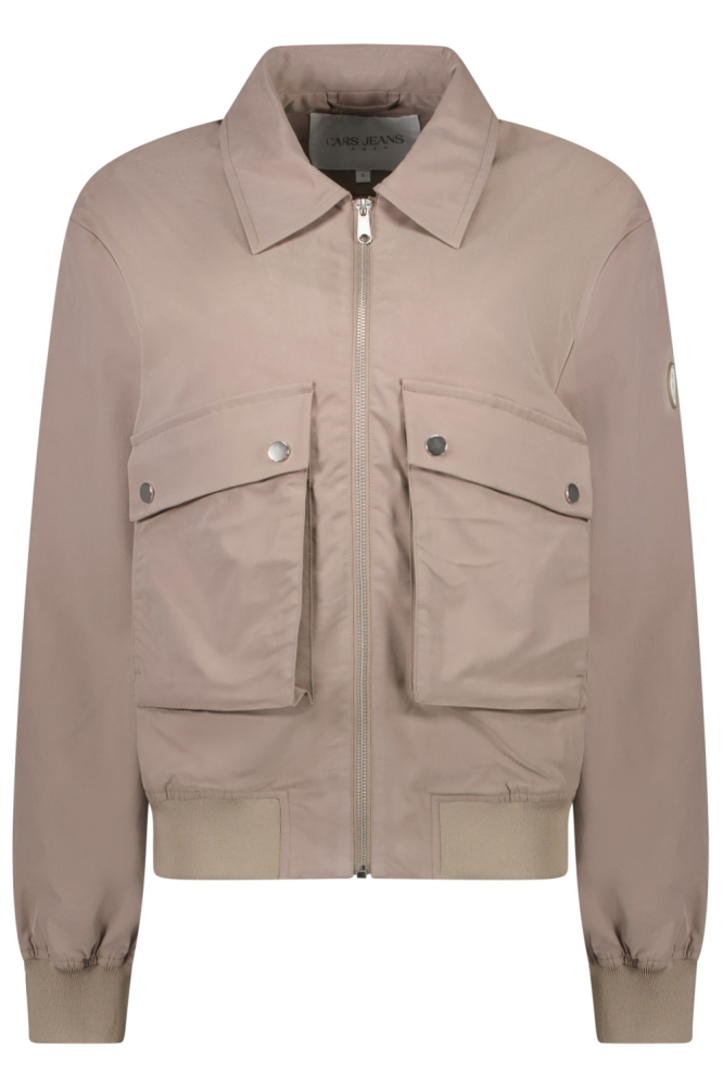 Cars bruine dames jas | Vooraanzicht