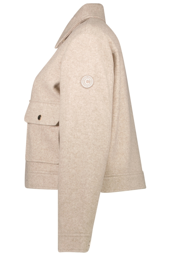 Cars zand dames jas | Zijaanzicht